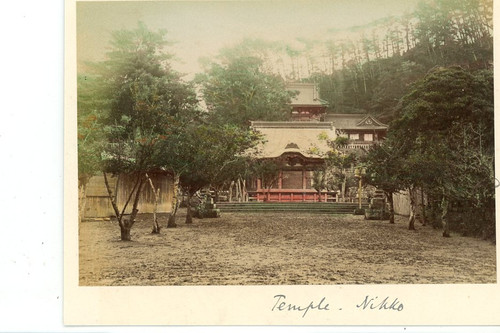 Japon temple nikko vintage - at,